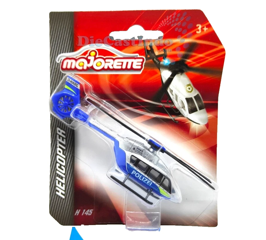 Majorette Helicopter Eurocopter H 145 EC145 German Polizei 322B 1:64 Scale - Image 2 of 2