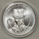 1oz Dr. Jekyll & Mr. Hyde Silver Round Coin Vintage Horror Series #3 Type 2