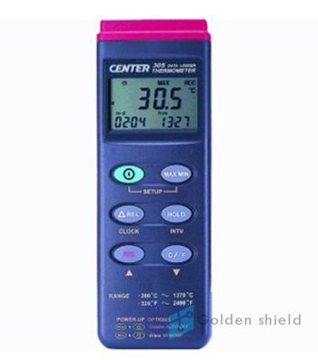 CENTER 305 Thermomter (K-Type Datalogger) -200~1370°C -328~2498 °F Kd #F11