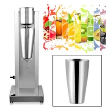 Commercial Stainless Milk Shake Machine Electric 110V 180W 650ML Drink Mixer