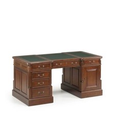 scrivania ministeriale notarile misura 160 cm piano in pelle varie misure dispo.