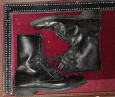 STIVALETTI ANFIBI ORDINE PUBBLICO POLIZIA CARABINIERI ANNI 90 TG 43 RARITÀ