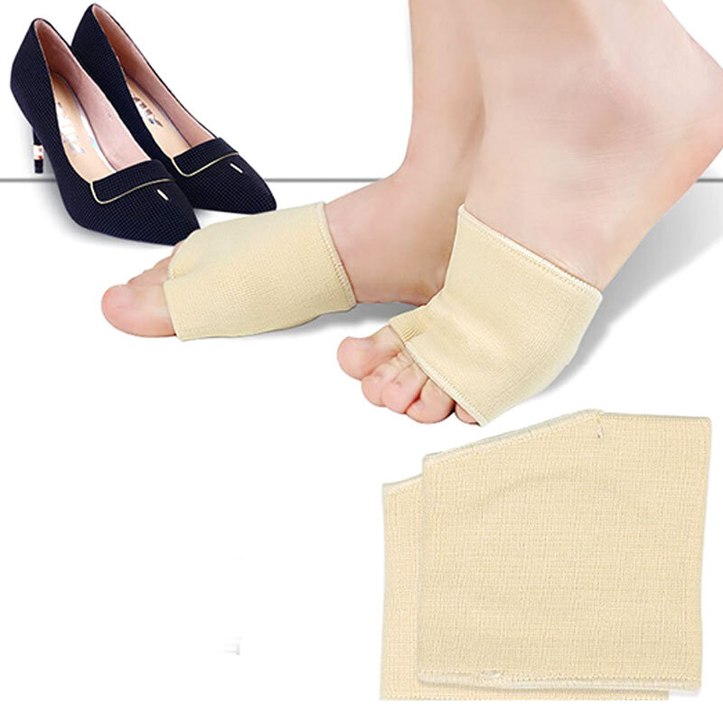 1Pair Gel Sleeve Painful Metatarsal Heads Forefoot Pads Support