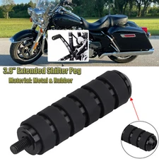 Black Extended Toe Foot Shift Shifter Peg for Harley Fatboy EFI FLSTFI FLSTF US