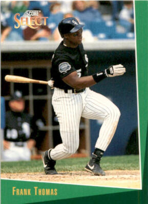 1993 Select Frank Thomas #6 Chicago White Sox