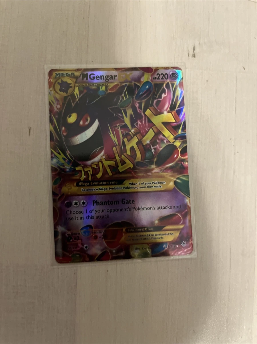 Pokémon cards mega Gengar EX Japanese Mint Phantom Forces