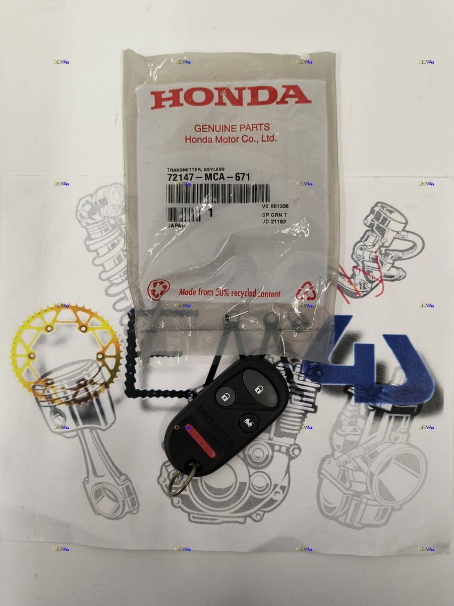 Honda Genuine OEM Keyless Remote Transmitter 01-10 Goldwing GL1800