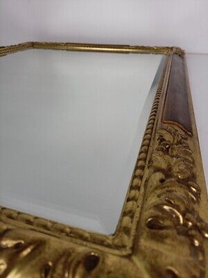 Gorgeous vintage Mirror Belgium Large Beveled glass ornate Gorgeous vintage Mirror Belgium Large Beveled glass ornate