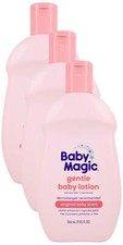 Baby Magic Gentle Baby Lotion 9oz Vitamins Aloe Free of Parabens, Phthalates,