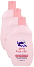 Baby Magic Gentle Baby Lotion 9oz Vitamins & Aloe Free of Parabens, Phthalates,