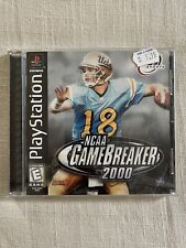 NCAA GameBreaker 2000 | Sony PlayStation 1999 | Black Label |Tested & Working