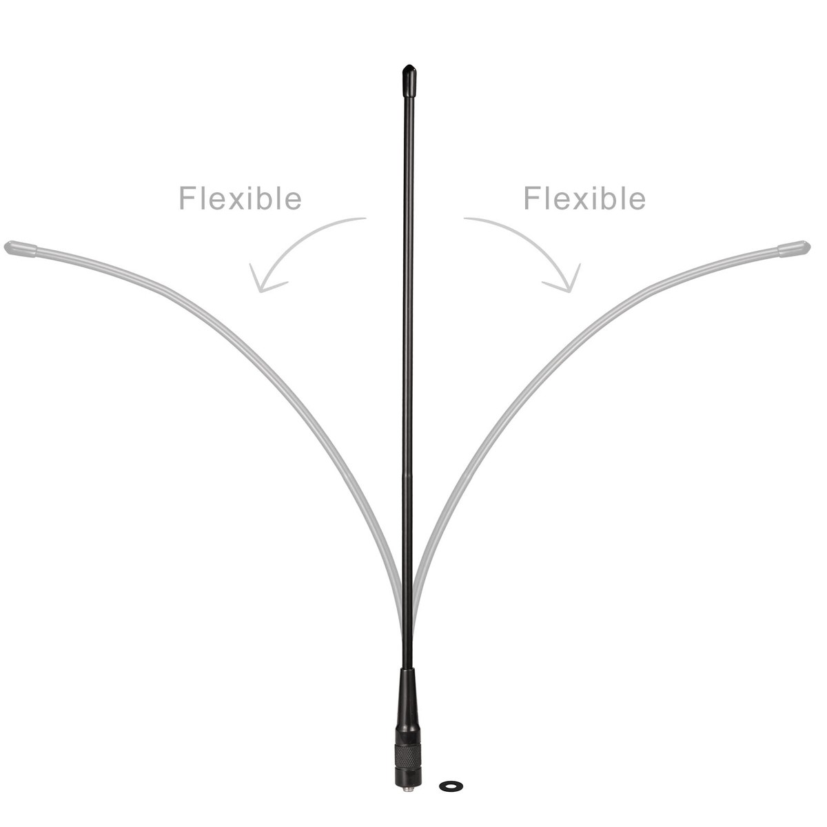 Antenna Magnetica VHF/UHF Per Radio BaoFeng - Dual Band 136-174MHz 400-460MHz - Foto 5