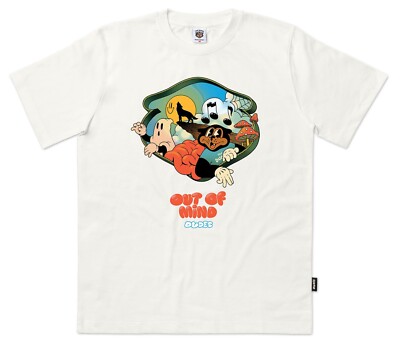The Dudes Inner World Seasonal T-Shirt Off White | Größe: L