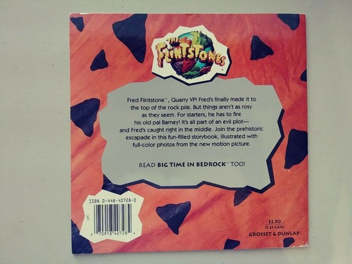The Flintstones Movie Books - Big Time In Bedrock & A Yabba-Dabba-Doo Adventure - Picture 5 of 5