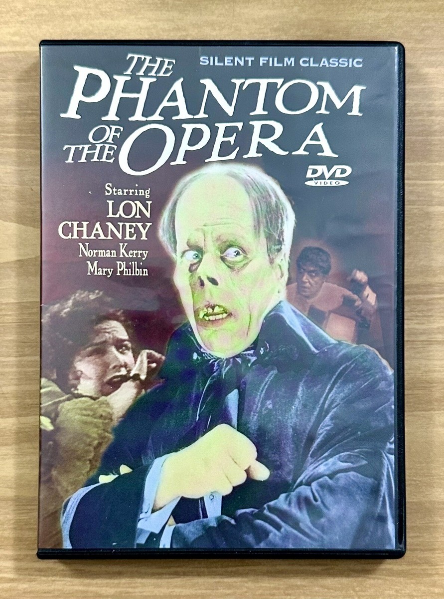 DVD ~ The Phantom Of The Opera ~ B&W/Color ~ FS ~ NR ~ 94 Mins