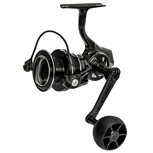 Moulinet Abu Garcia REVO SP Beast 1000S - Spinning Aluminium Noir Pour Pêche En Mer