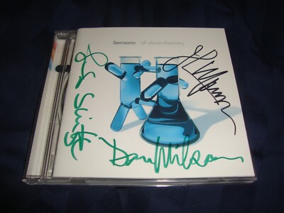 Semisonic All About Chemistry CD Signed