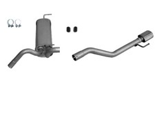 Auspuff Endschalldämpfer Endrohr hinten für Opel Astra J P10 1,4 Turbo Kombi