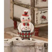 Johanna Parker Bethany Lowe Christmas Double Candy Cane Conrad Container Jar