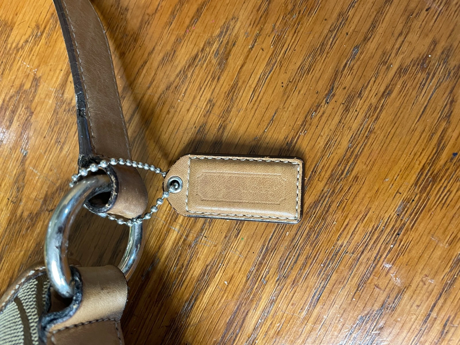 BORSA A TRACOLLA COACH SIGNATURE SMALL DUFFLE 3577 FIBBIA BORSETTA BORSETTA KHAKI