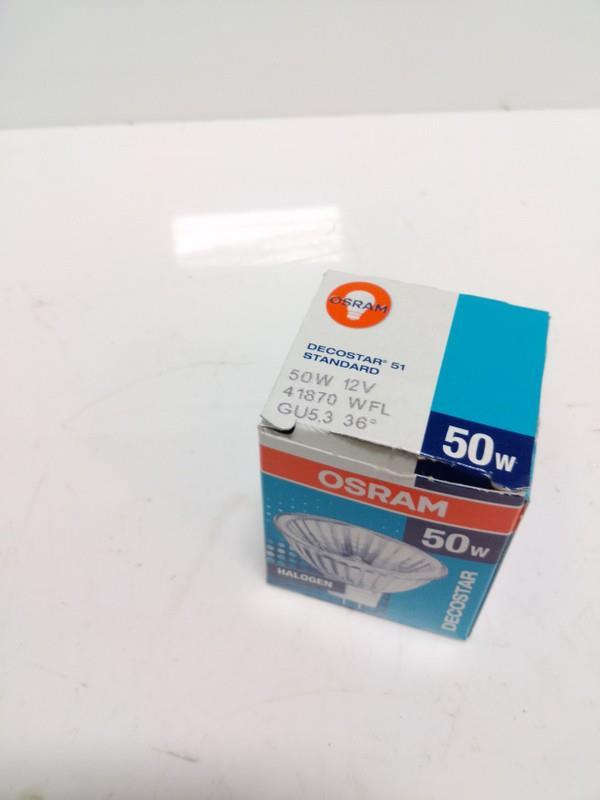OSRAM 50W 12V HOLOGEN BULB 4187 WFL NIB