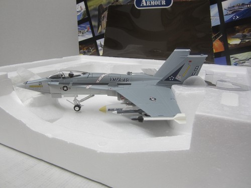 Armadura Franklin Mint escala 1/48 B11B591 F/A-18 HORNET VMFA-451 "Señores de la Guerra" #336 - Imagen 9 de 13