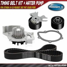 Timing Belt Kit+Water Pump for Citroen C4 C5 Peugeot 307 Fiat Scudo Ford Mondeo 
