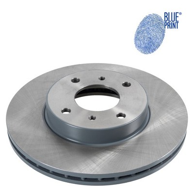 BLUE PRINT 2x Bremsscheibe vorne Ø280 mm Innenbelüftet für Nissan Almera II