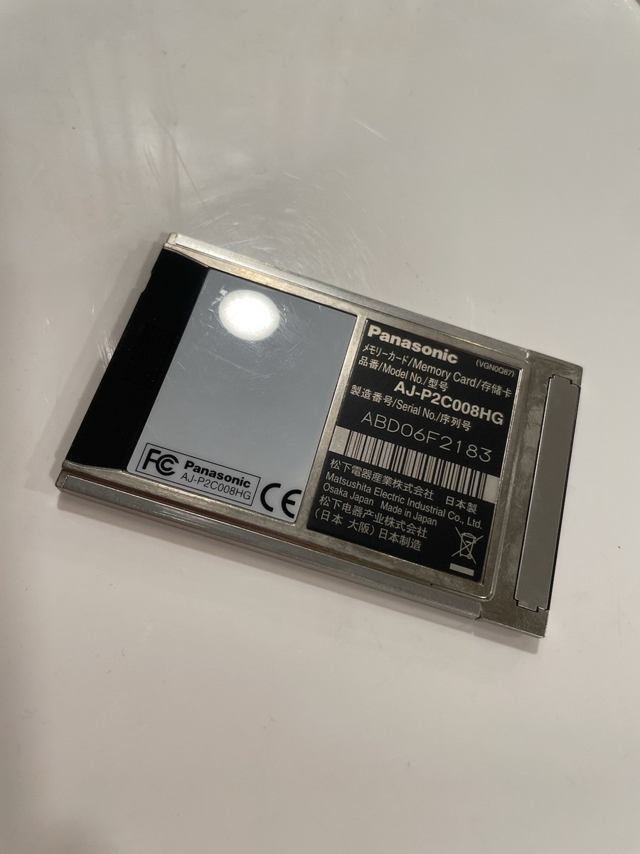 Panasonic 8GB P2 Card - OEM - AJ-P2C008HG for sale online | eBay