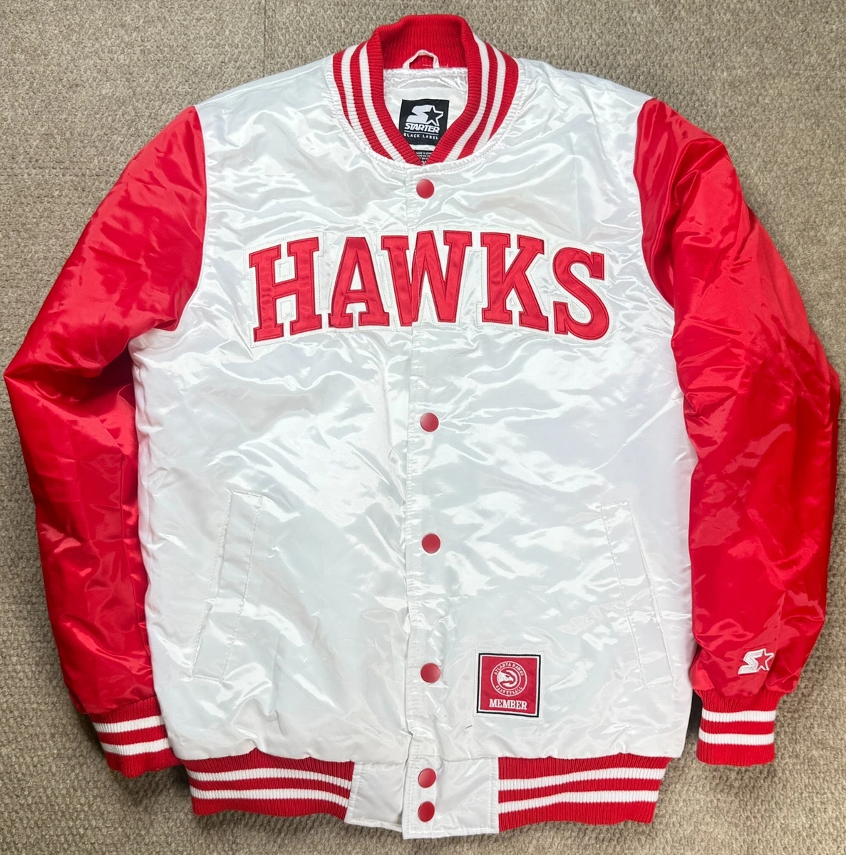 Team Issued ATLANTA HAWKS Cutter & Buck Jacket (Vintage