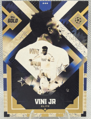 Vini Jr - ELITE - Topps Gold UCC 2025/26 Real Madrid Brazil Vinicius Junior