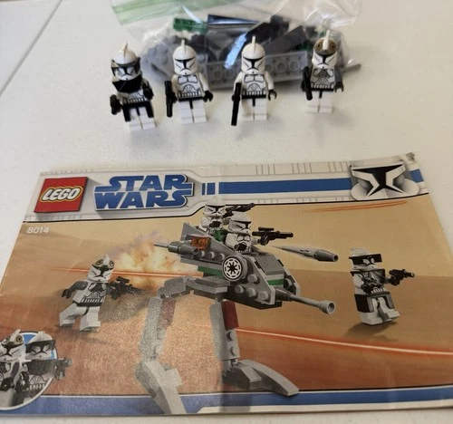LEGO Star Wars: Clone Walker Battle Pack (8014) Used Missing 2 Accessories