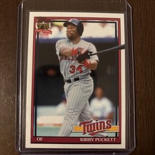2026 Topps Series 1 ⭐Retro 1991 Topps⭐ #T91-94 Kirby Puckett - Minnesota Twins
