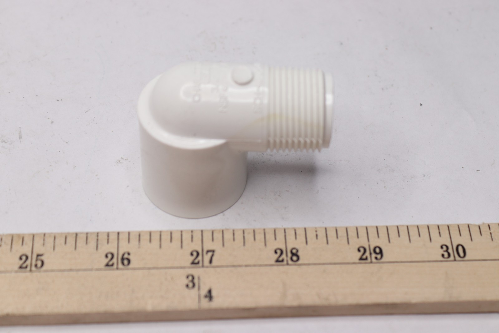 90 Degree Street Elbow Schedule 40 PVC MPT X Socket 3/4" D-2466