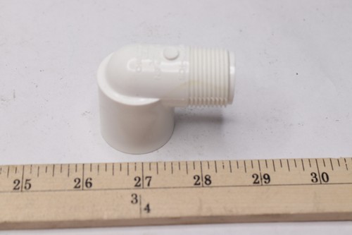 90 Degree Street Elbow Schedule 40 PVC MPT X Socket 3/4" D-2466