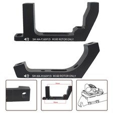 Road Bike Disc Brake Caliper Adapter Flat Mount to Post Easy to Install