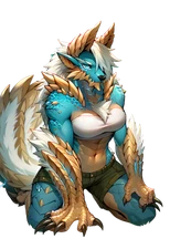 Zinogre Monster Hunter Vinyl Car Decal Sticker 7" Weatherproof