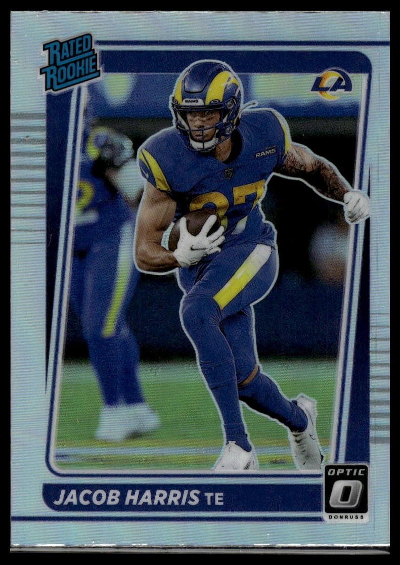 2021 Donruss Optic #238 Jacob Harris Holo Rated Rookie RC