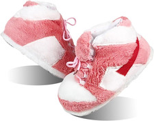 Sneaker Slippers Non Slip Sole Indoor House Plush Slippers Unisex Indoor Floor C