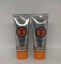 (2) Beard Guyz Beard Volumizing Cream  Sandalwood Scent 3 Oz