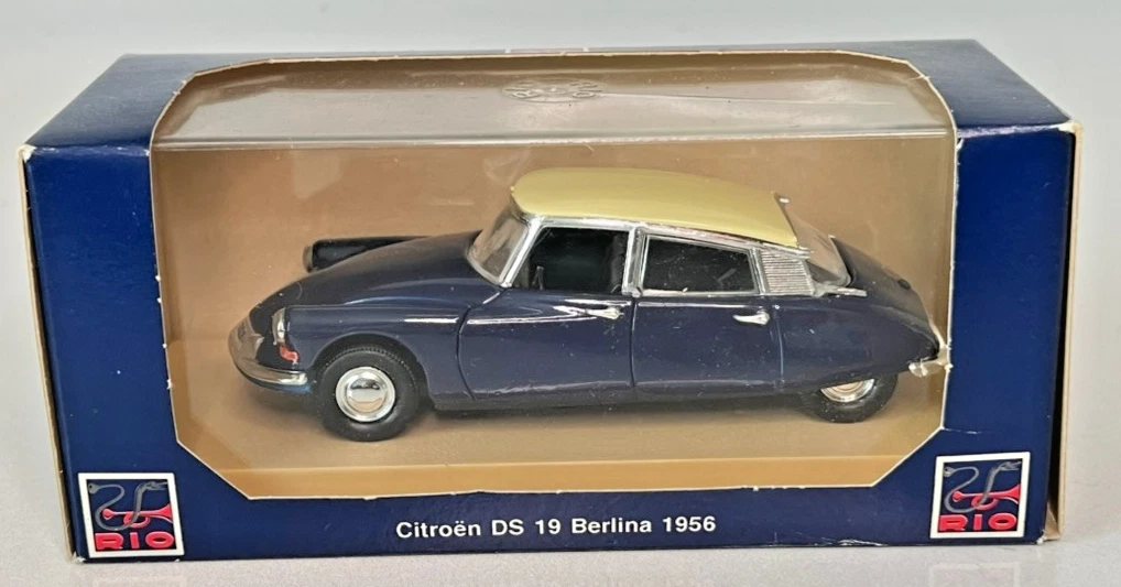 Citroën ID 19 Police 1968 – Préfecture De Paris, Rio 1/43, Diecast
