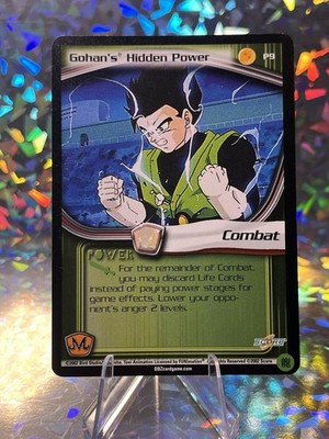 Gohan s Hidden Power P9 Non Foil Dragonball Z Score Babidi Saga Limited Promo