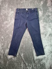 GAP Men's Khaki Chino Pants Slim Fit 32x30 Gap For Good Blue