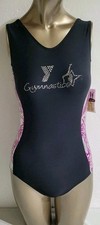 Leotard One Piece Outfit Gymnastics Dance Ballet Women's Size S Go For The Gold