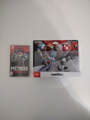Metroid Dread Plus Amiibo Two Pack Samus And E.M.M.I