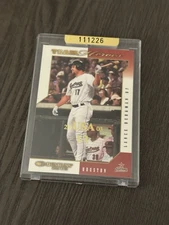 2003 Donruss Team Heroes 2003 Team USA 1/1 #221 LANCE BERKMAN Encased RARE SSP