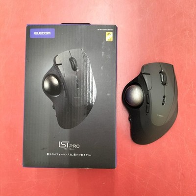 Used ELECOM Trackball Mouse IST PRO Multi-Connection Bluetooth Wireless