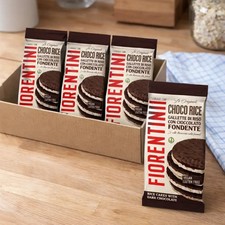 Gallette di Riso Cioccolato Fondente 4x Snack Vegan Senza Glutine