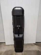 Golf Guard Hard Shell Rolling Golf Club Travel Case 3 Latch Lockable TSAapproved