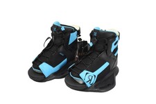 Ronix Vision Kids Wakeboard Boots Bindings US K 2-6 Black Blue New Tags